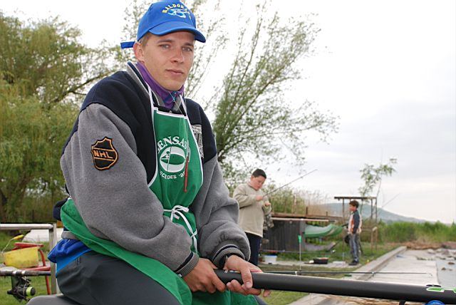 Horgászverseny Ábrahámhegyen 2009 május 2-án felnőtt és ifi kategóriában