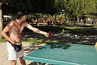 Kosárlabda, lábtenisz, strandröplabda, homokfoci, lufi taposás, kapura rúgás, ping-pong bajnokság Ábrahámhegyen 2011. augusztus 13-án a strandon