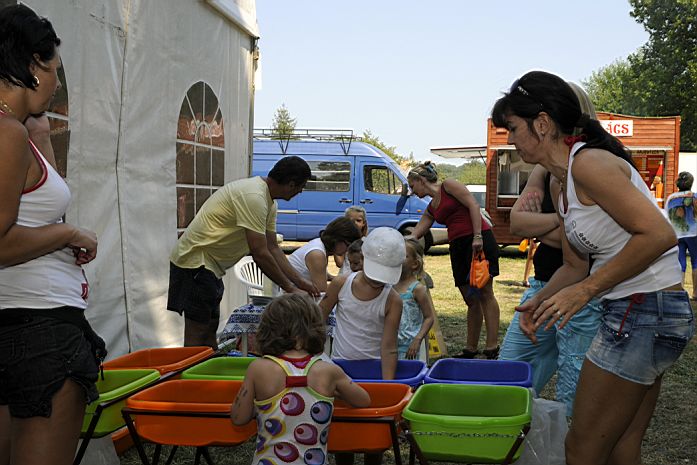 Főzőverseny Ábrahámhegyen a bornapok keretén belül 2012. augusztus 4-én