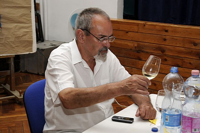 Nyilvános borverseny Ábrahámhegyen 2013. augusztus 3-án.