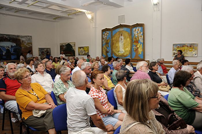 Szabó Dávid és Udvardi Erzsébet kiállítás megnyitója 2014. június 28.