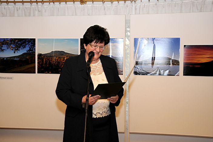 Faragó György Fotóriporter kiállítás megnyitó Ábrahámhegyen 2015. április 5-én