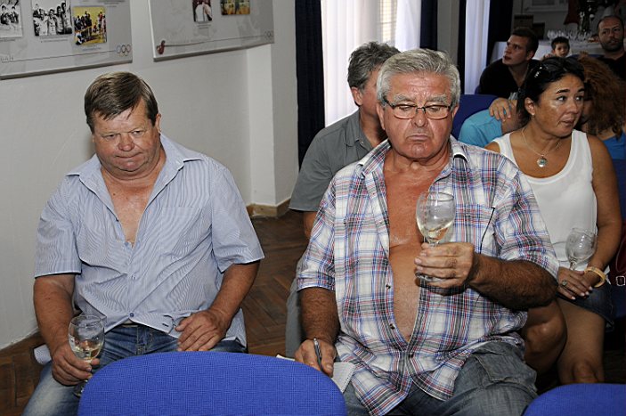 Nyilvános borverseny Ábrahámhegyen 2016. július 30-án.
