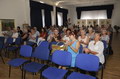 Udvardi Erzsébet képzőművész kiállítás megnyitója 2022. június 26-án Ábrahámhegyen