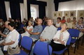 Udvardi Erzsébet képzőművész kiállítás megnyitója 2022. június 26-án Ábrahámhegyen