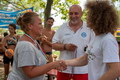Sportnap a gyerekeknek Ábrahámhegyen 2023. július 22-én a strandon