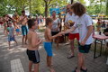Sportnap a gyerekeknek Ábrahámhegyen 2023. július 22-én a strandon