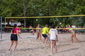 Sportnap a gyerekeknek Ábrahámhegyen 2023. július 22-én a strandon