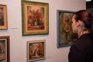 Sápi Margit festőművész kiállítása - 2024. február 2-án Ábrahámhegyen